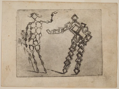 From "Bizzarie di varie Figure" by Giovanni Battista Bracelli, print, 1624