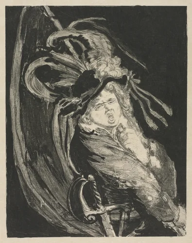 Standard Bearer by Henri De Groux, print, 1893