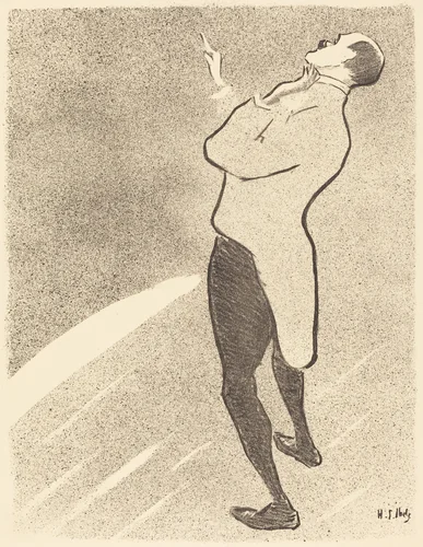 Singer by Henri Gabriel Ibels, portfolio, 1893