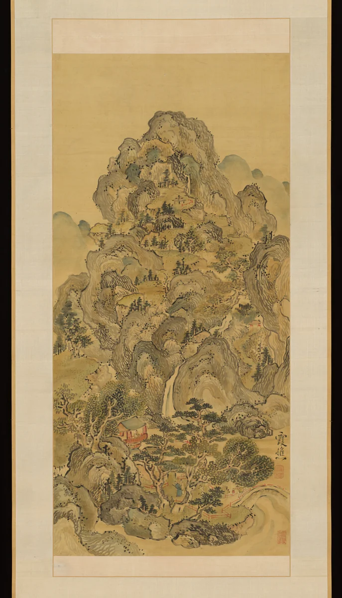 Landscapes in Summer and Winter by Ike no Taiga (池大雅), painting, 1723-1776