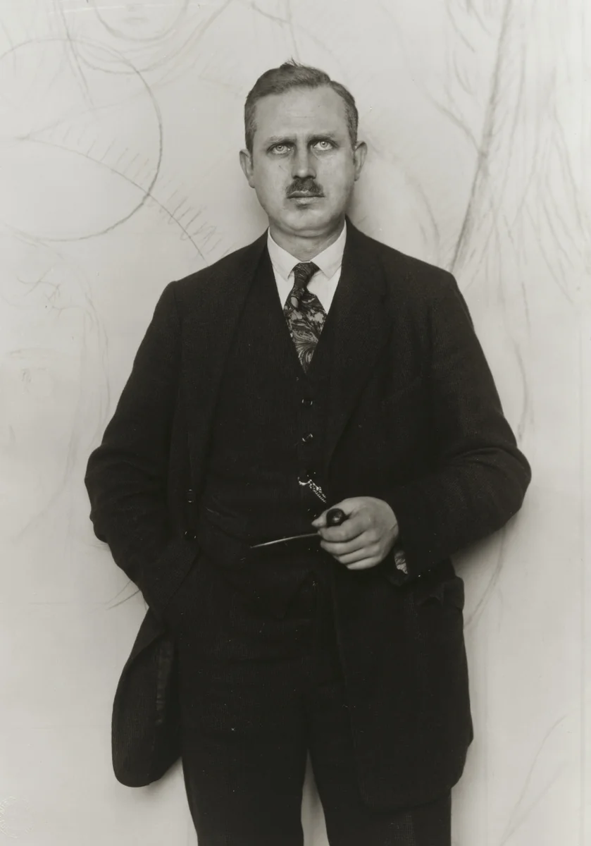 Church Painter [Peter Hecker] by August Sander, photograph, 1927