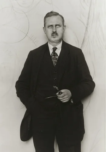 Church Painter [Peter Hecker] by August Sander, photograph, 1927