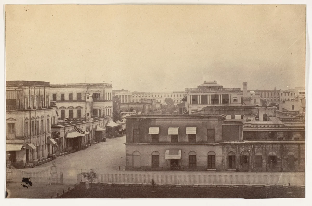 [Kitchen and Stables of Government House, Calcutta] by John Constantine Stanley, photograph, 1858-1861