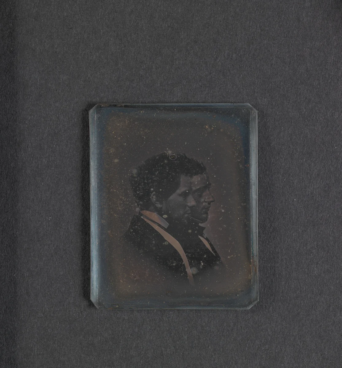 [Self-Portrait with Artist's Brother] by John Adams Whipple, photograph, 1840-1849