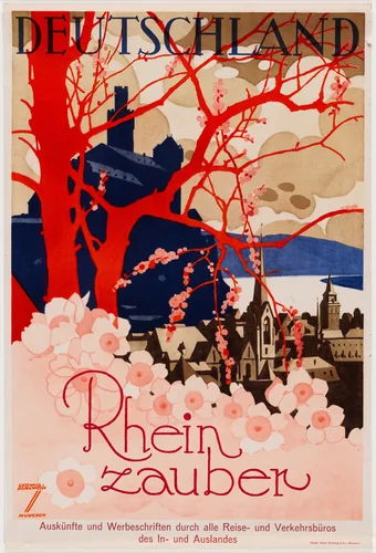 Rheinzauber by Ludwig Hohlwein, design, 1929