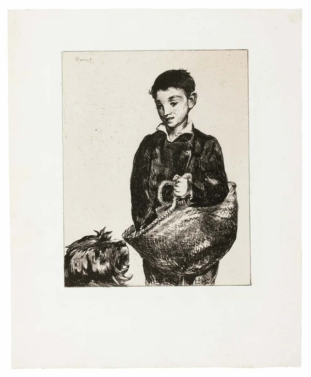 The Urchin by Édouard Manet, print, 1868-1874