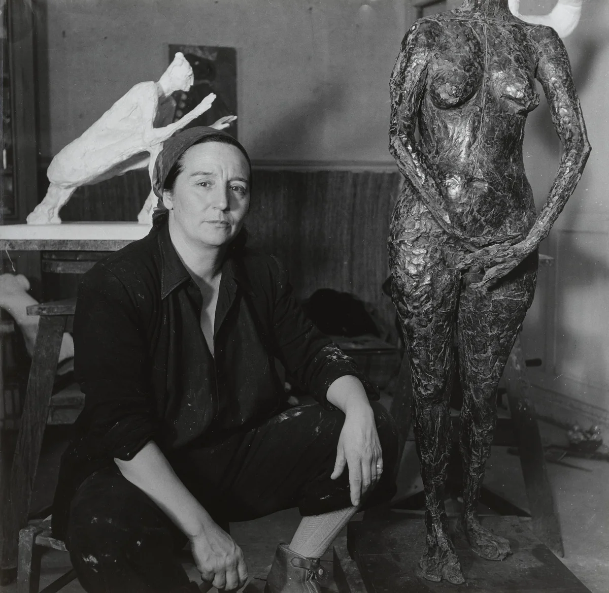 Germaine Richier, Paris by Emmy Andriesse, photograph, 1948