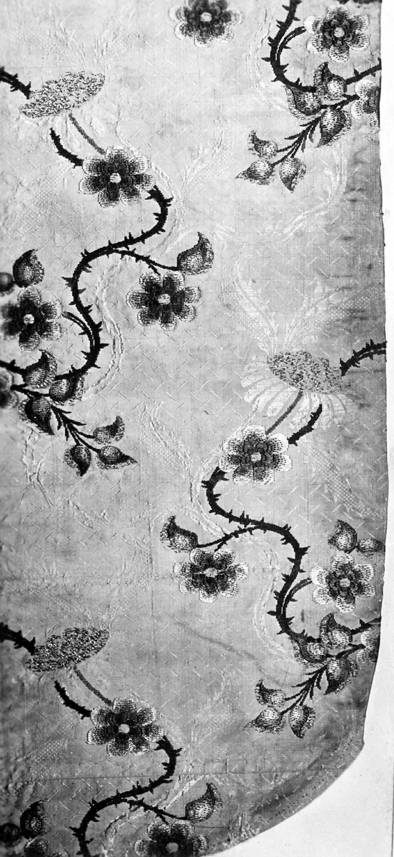 Fragment by France, textile, 1725-1775