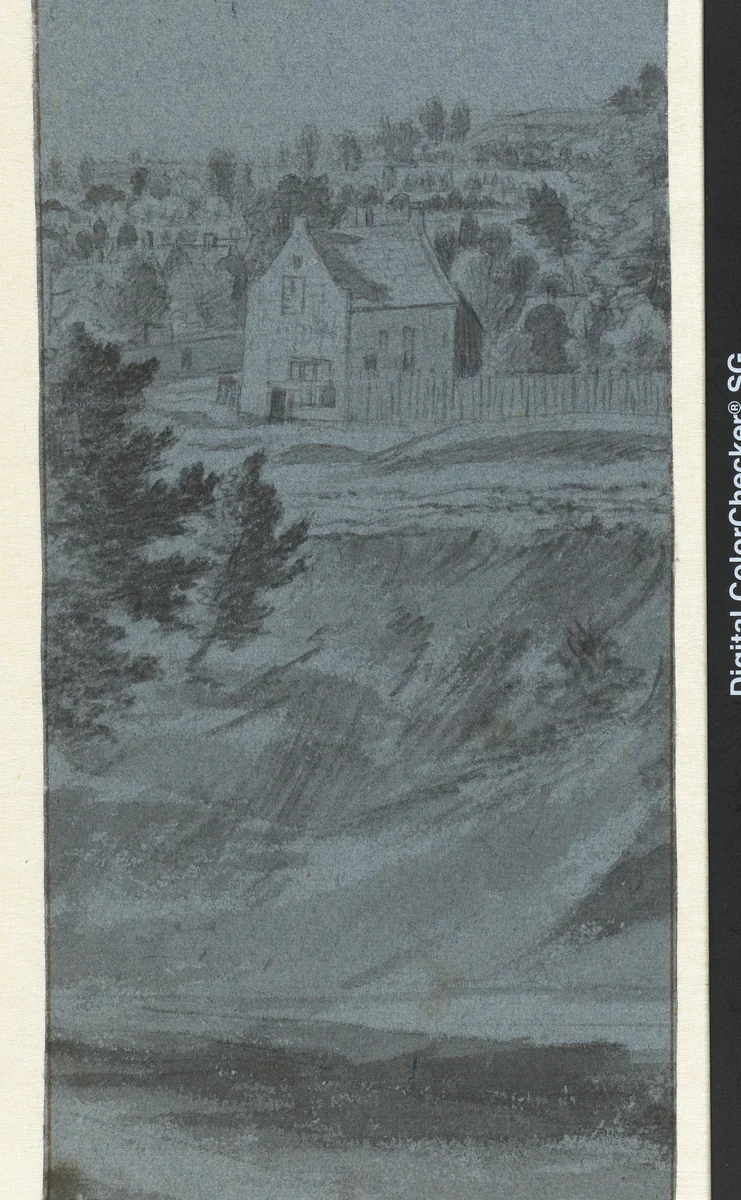 Rijnpoort te Arnhem by Joris van der Haagen, drawing, 1625-1669