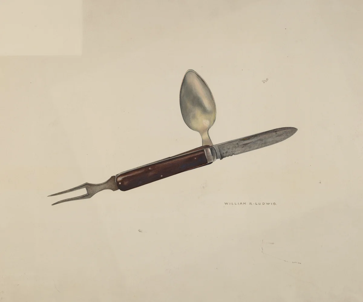 Cutlery Kit by William Ludwig, index of american design, 1941