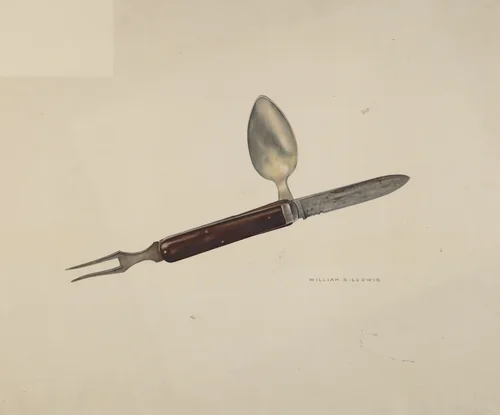 Cutlery Kit by William Ludwig, index of american design, 1941