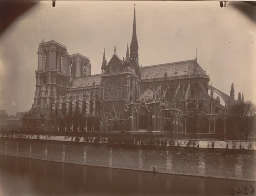 Notre-Dame by Eugène Atget, photograph, 1925