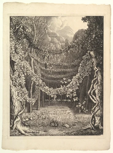 Frontispiece for Heft IV of "Homer nach Antiken gezeichnet", Göttingen: Heinrich Dieterik, 1801–05 and Stuttgart: J. G. Cotta, 1821 by Johann Heinrich Wilhelm Tischbein, print, 1791-1801