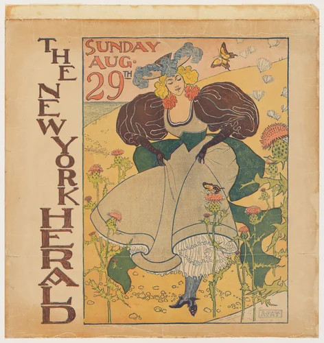 The New York Herald, Sunday, August 29th by A. Fay, print, 1897