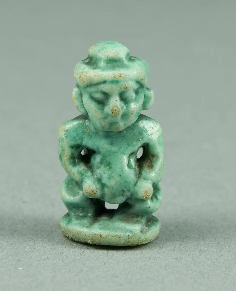 Amulet of Pataikos by Egyptian, metalwork, -664--332