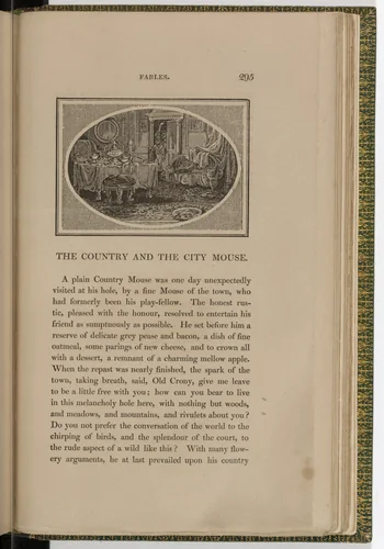 Headpiece (page 295) from The Fables of Aesop by Thomas Bewick, illustrated book, 1818