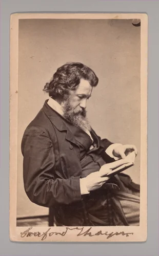 [Sanford Thayer] by G. J. Wood, photograph, 1860-1869
