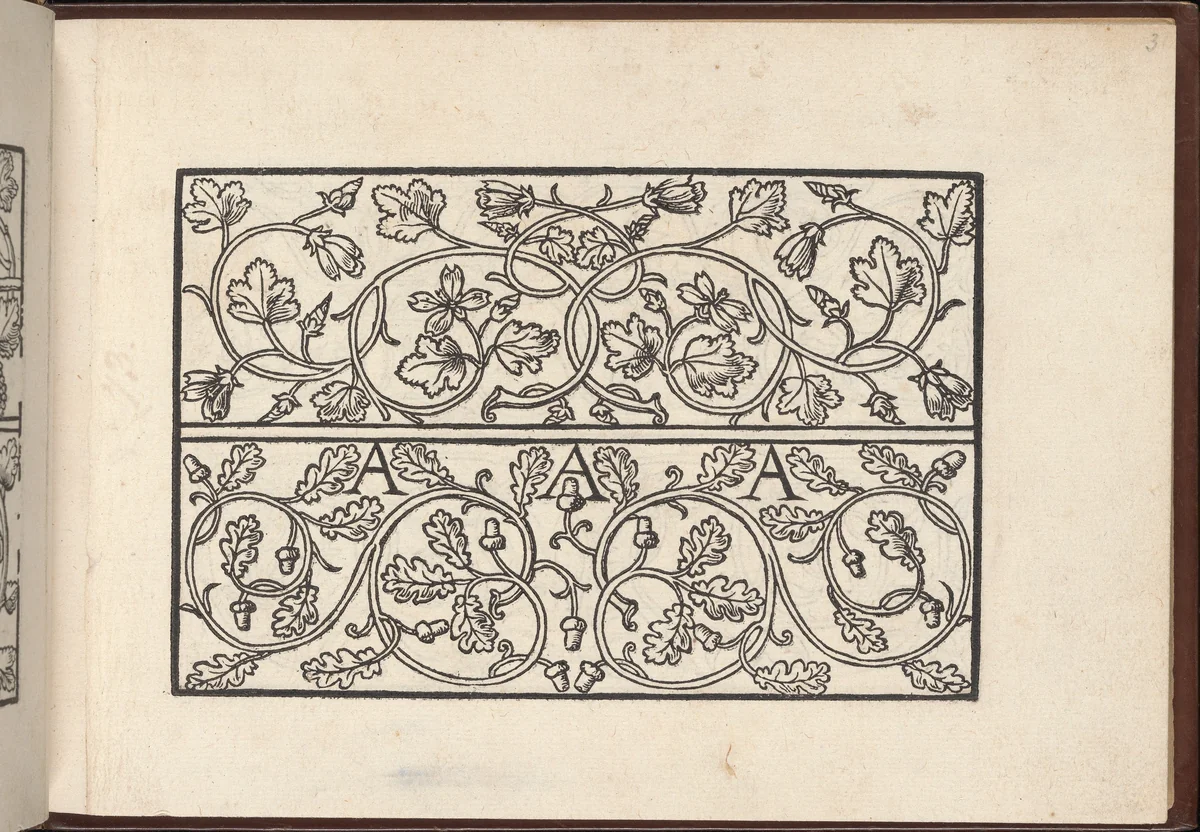Page from Eyn Newe kunstlich moetdelboech alle kunst (Page 3r) by Peter Quentel, book, 1532