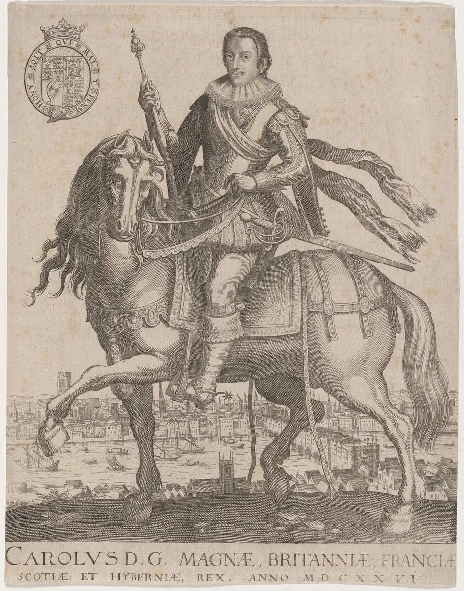Charles I by Unknown 19th Century, print, 1800-1899