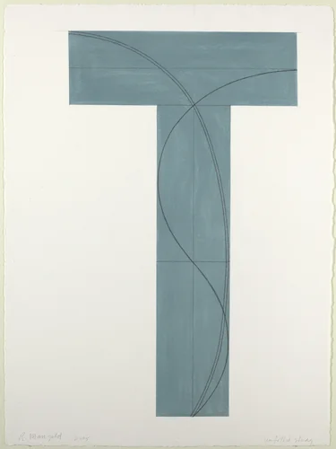 Untitled Study by Robert Mangold, drawing, 2005