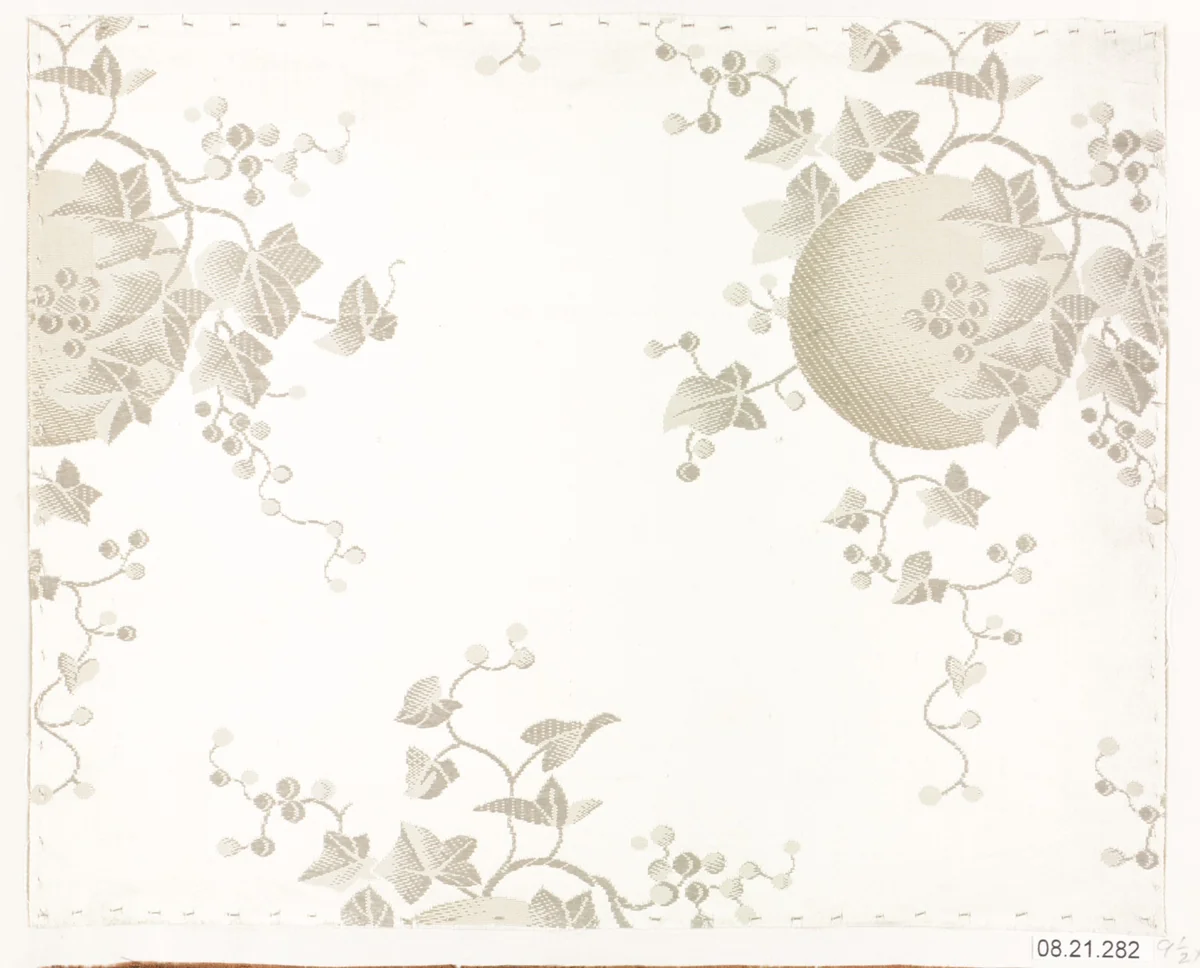 Textile sample by Unknown Designer, textile, 1900