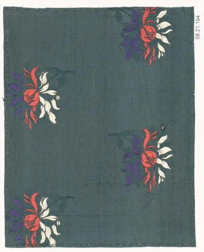 Textile sample by Unknown Designer, textile, 1900