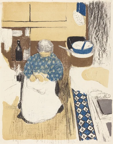 The Cook (La cuisiniere) by Ambroise Vollard; Edouard Vuillard, print, 1899