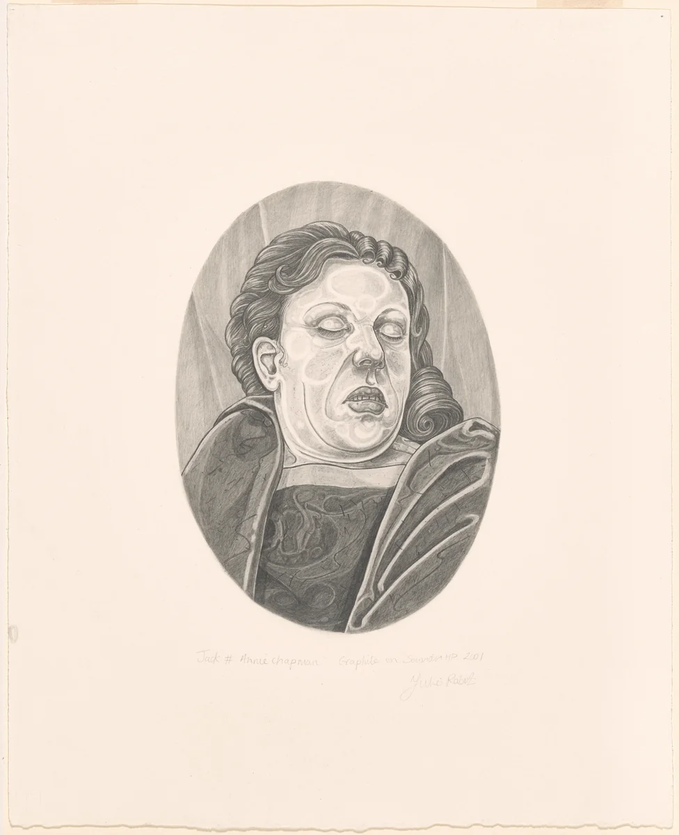 Jack # Annie Chapman by Julie Roberts, drawing, 2001