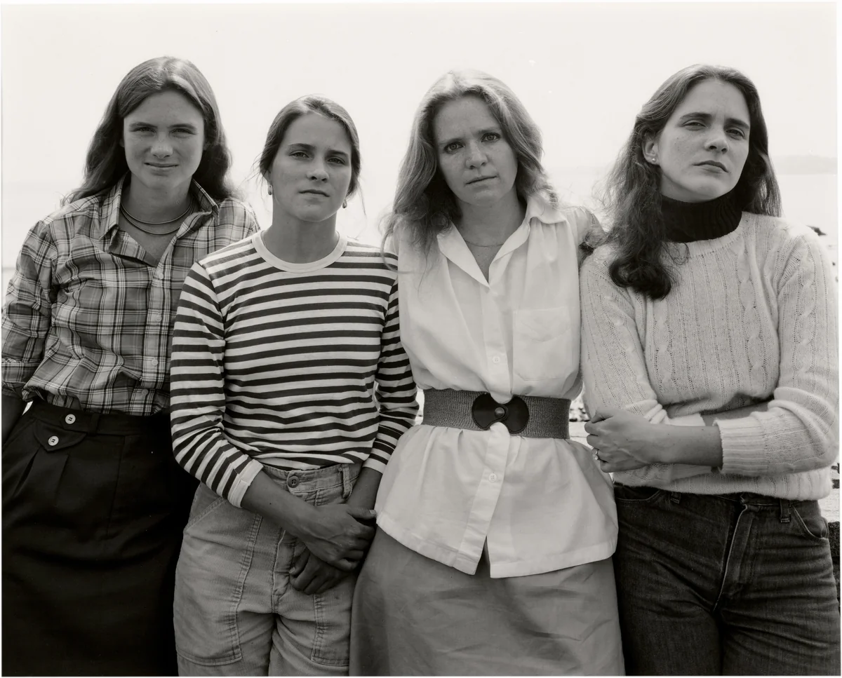 The Brown Sisters, Marblehead, Massachusetts by Nicholas Nixon, photograph, 1979