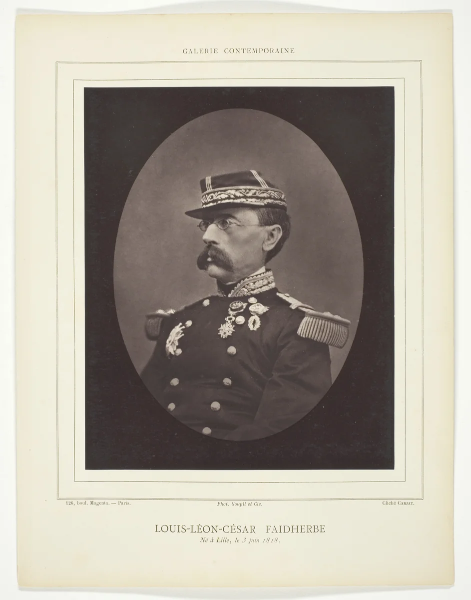 Louis-Léon-César Faidherbe by Etienne Carjat, photograph, 1871-1879