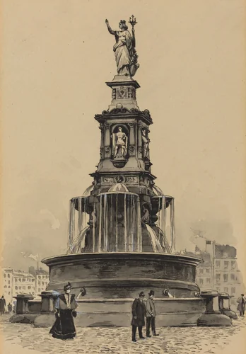 Hansa-Brunnen by Fritz Stoltenberg, portfolio, 1893