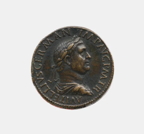 Emperor Vitellius A.D. 69 by Giovanni del Cavino, metalwork, 1500-1570