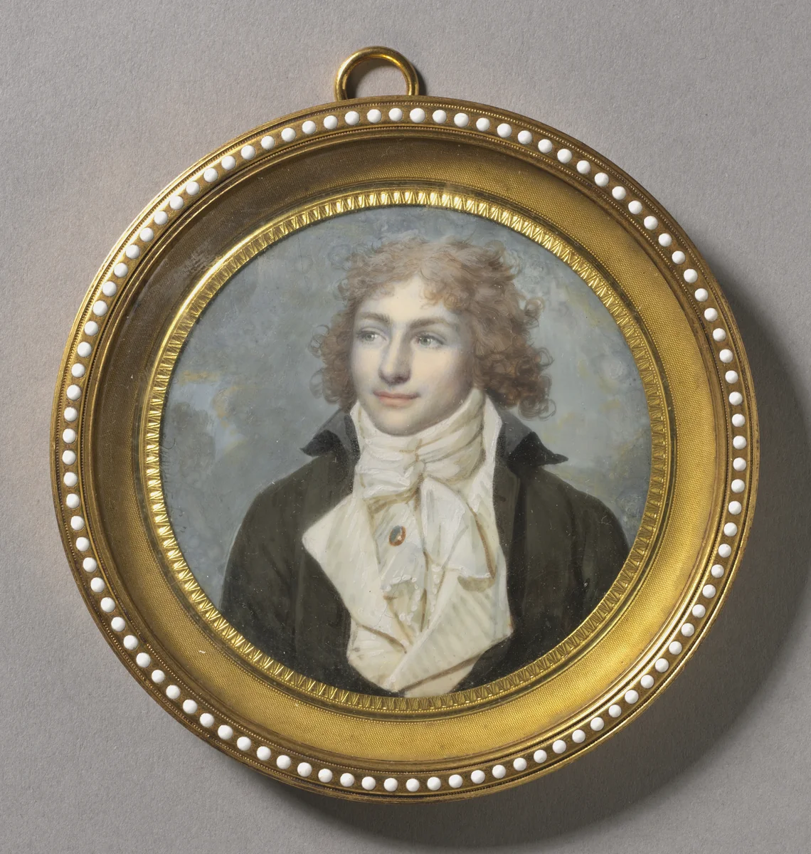 Portrait of a Man by François Dumont, painting, 1794-1795
