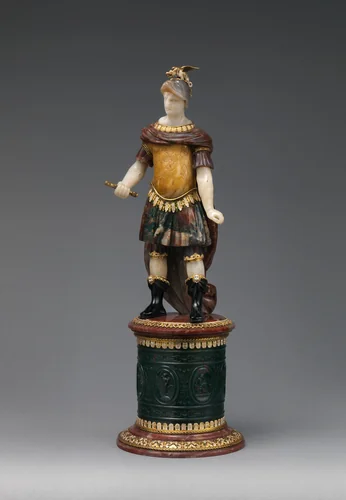 Roman Emperor by Reinhold Vasters, metalwork, 1800-1899