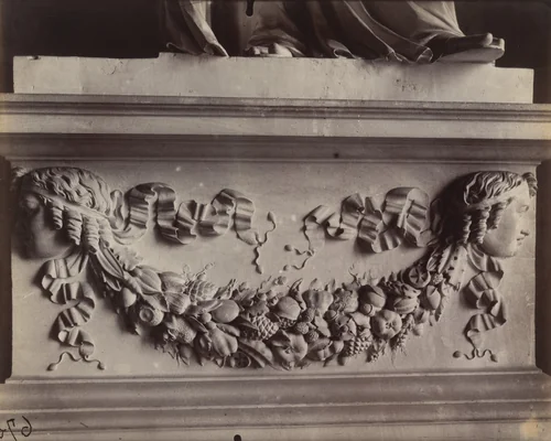 Maisons-Lafitte-château by Eugène Atget, photograph, 1910