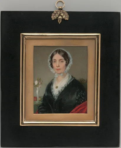 Mrs. Israel Thorndike (Sarah Dana) by George Lethbridge Saunders, artwork, 1843
