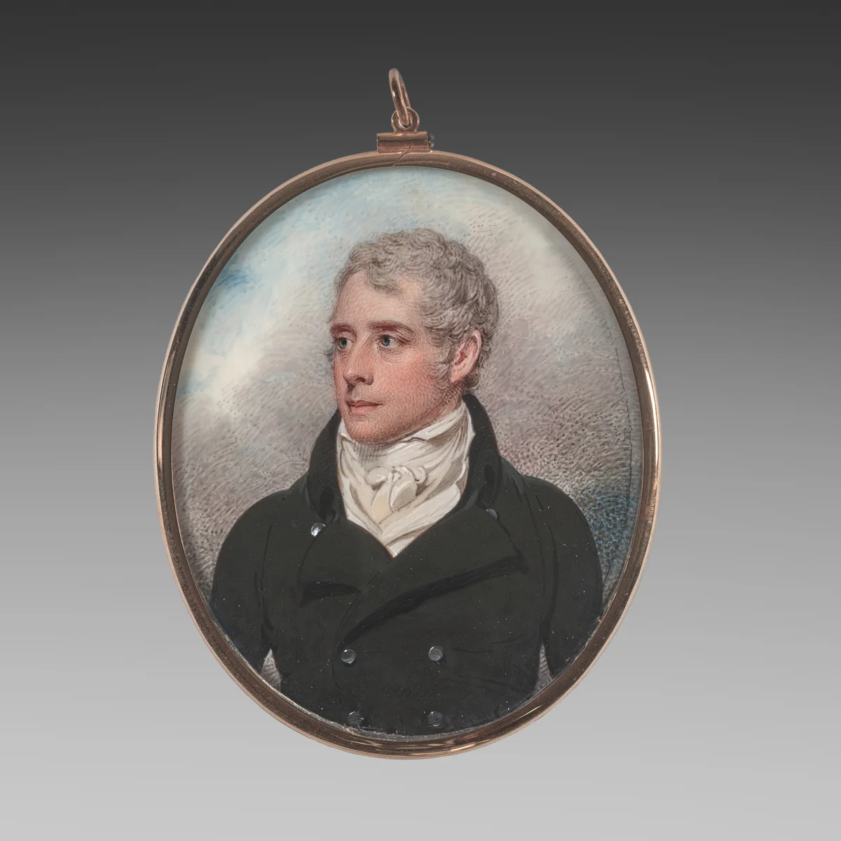 Portrait of Sandford Peacocke by William Wood, painting, 1801