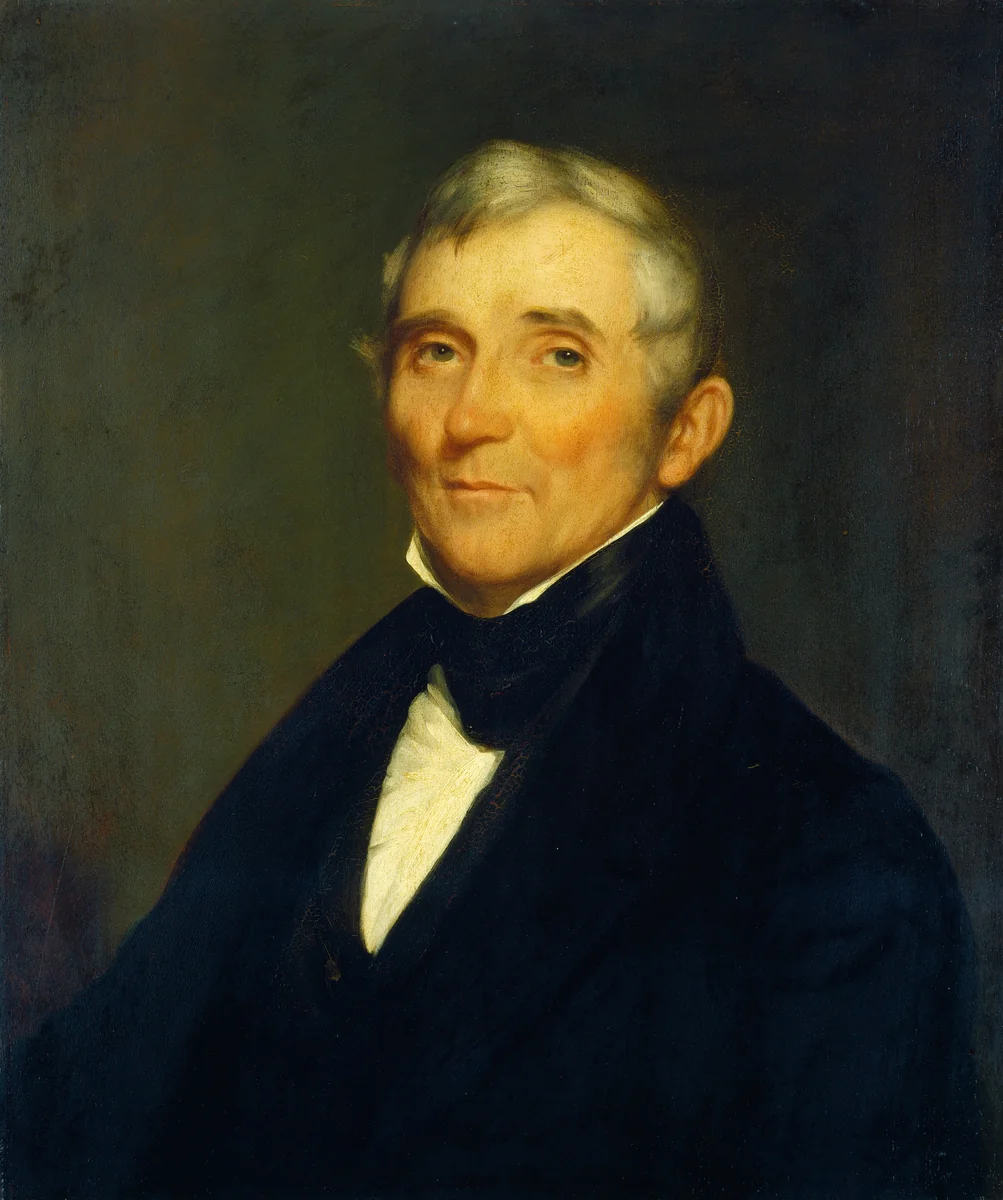 Aaron Baldwin by Francis Alexander, painting, 1835