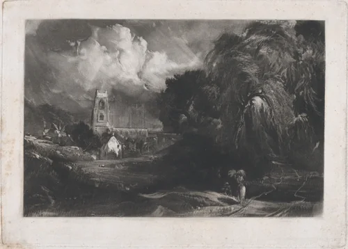 Stoke-by-Neyland by David Lucas, print, 1829