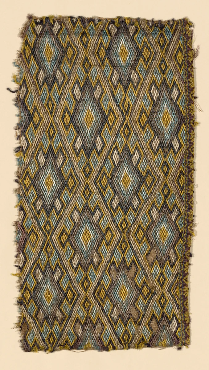 Fragment by Italy, textile, 1601-1700