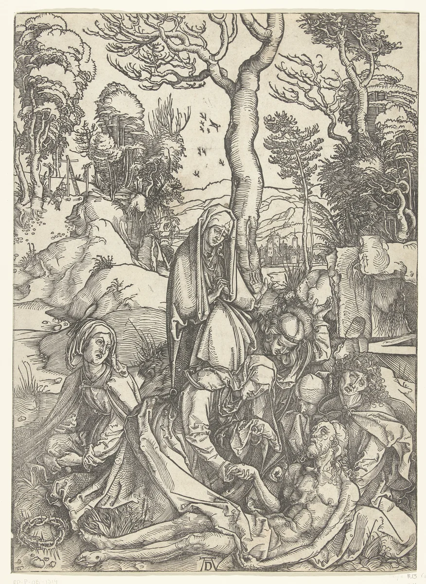 Bewening by anonymous, print, 1505-1515