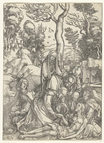Bewening by anonymous, print, 1505-1515