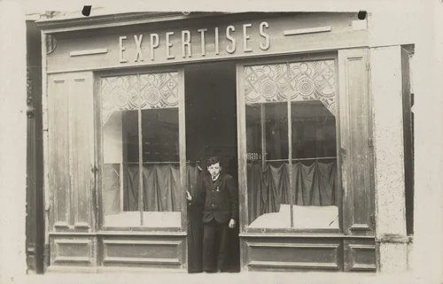 Dinan by Unidentified Photographer, photograph, 1914