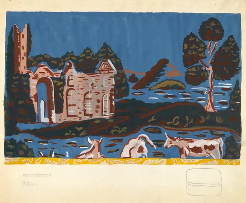 Bandbox Design by Alfonso Umana, index of american design, 1940