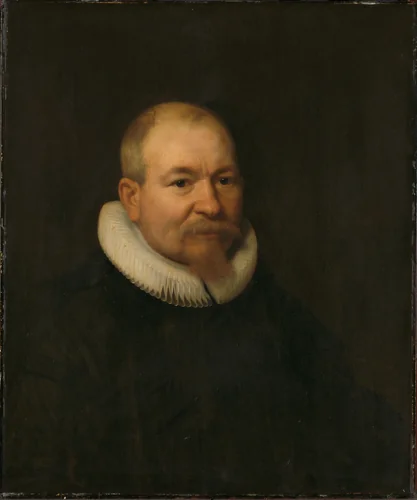 Samuel van Lansbergen (d. 1669), Remonstrant Minister in Rotterdam by Bartholomeus van der Helst, painting, 1646