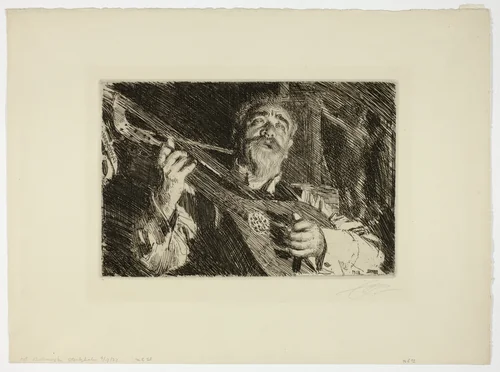 Vicke by Anders Zorn, print, 1918
