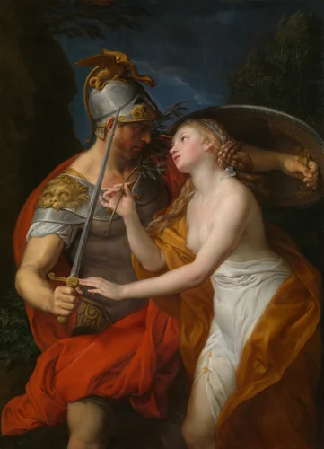 Allegory of Peace and War by Pompeo Girolamo Batoni, painting, 1776
