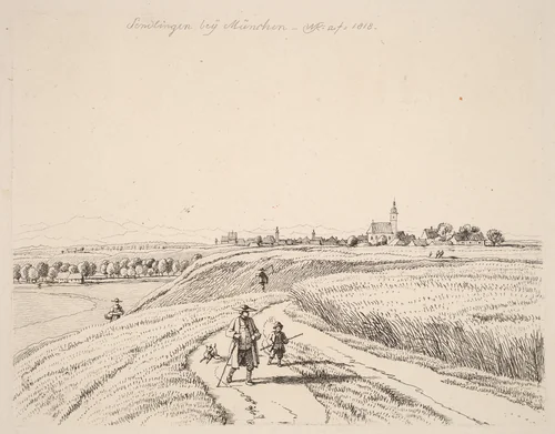 Sendling by Wilhelm von Kobell, print, 1818