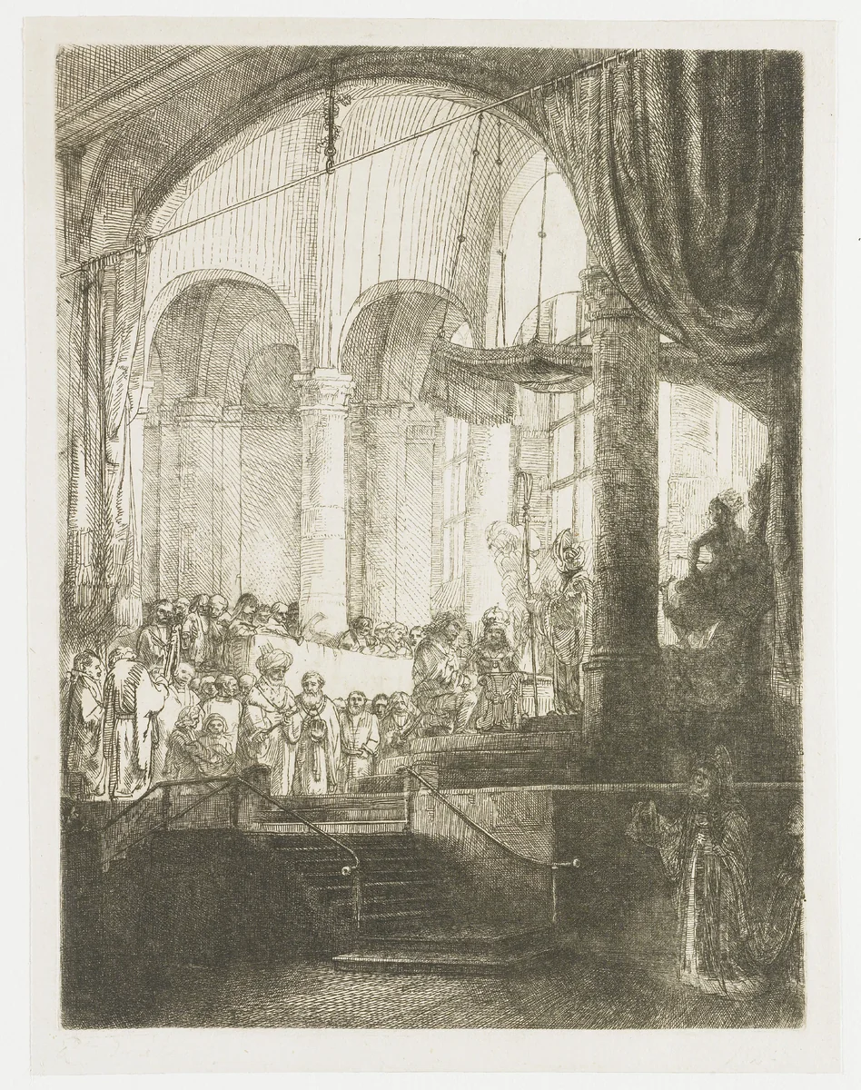 Medea: or the marriage of Jason and Creusa by Rembrandt van Rijn, print, 1648