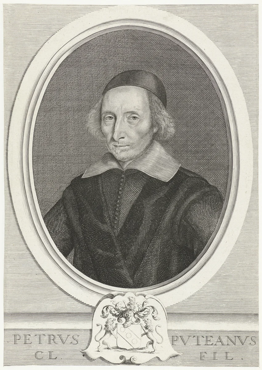 Portret van Pierre Dupuy by Robert Nanteuil, print, 1648